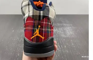 5 RETRO AIR 'PLAID' GS FD4814-008 JORDAN 0705